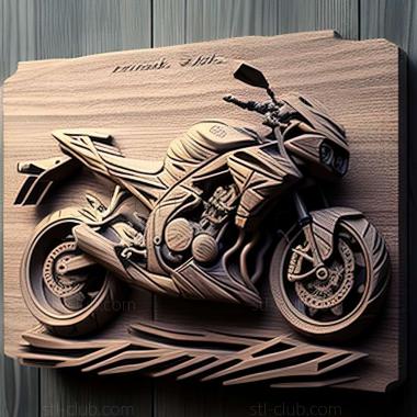 3D мадэль Kawasaki Z650 (STL)